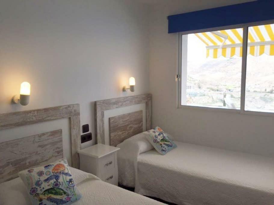 Mogán Duplex Playa Del Cura Beautiful Ocean View 아파트 외부 사진