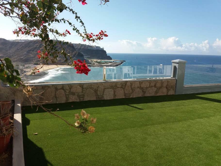 Mogán Duplex Playa Del Cura Beautiful Ocean View 아파트 외부 사진