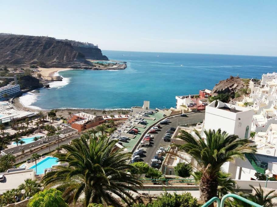 Mogán Duplex Playa Del Cura Beautiful Ocean View 아파트 외부 사진